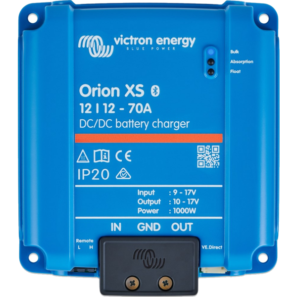 Orion XS 12/12-70A DC-DC battery charger